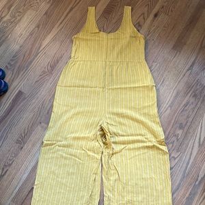 Patagonia yellow jumpsuit